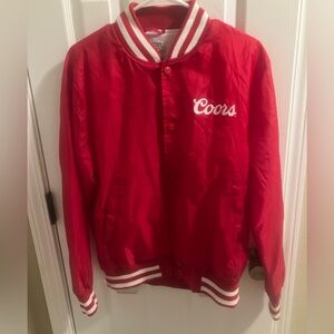 Coors 1980’s vintage satin jacket